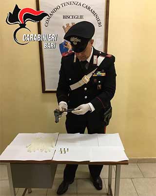 carabinieri-sequestrano-pistola-a-bisceglie