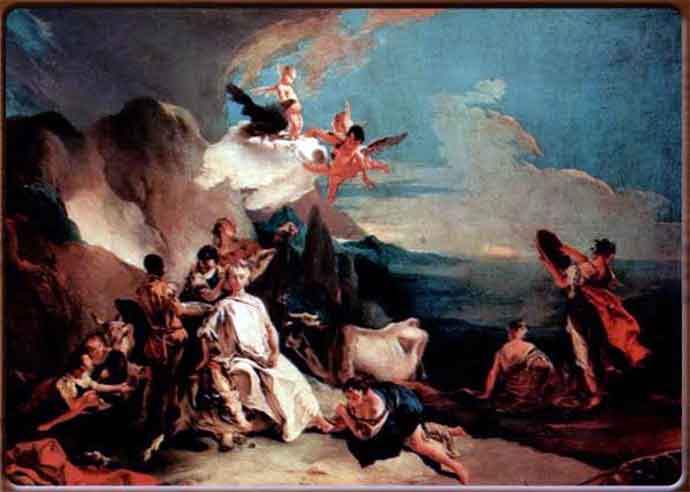  Giambattista Tiepolo, "Il Rapimento d'Europa" 