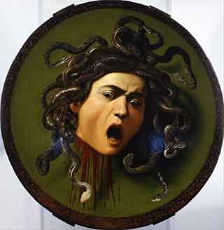 Michelangelo Merisi detto il Caravaggio, "Testa della Medusa