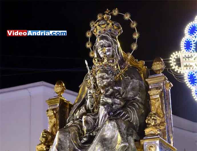 Andria – Processione Madonna dei Miracoli 2019: ecco il percorso