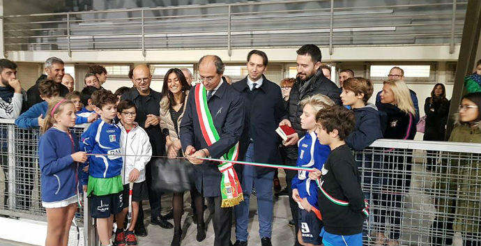 inaugurazione pista di pattinaggio andria