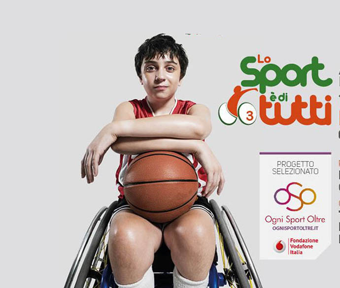 Andria “Lo Sport è di Tutti”: il 10 dicembre al Palasport in campo atleti disabili contro atleti normodotati