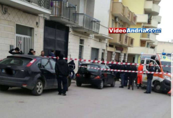sparatoria morto Andria via ausonia quartiere san valentino