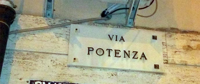 via potenza Andria