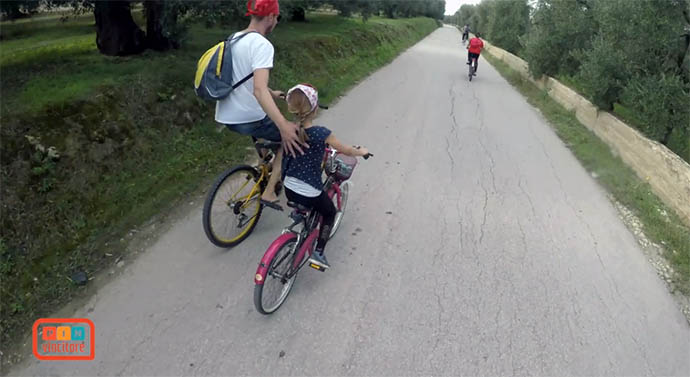 Andria: bambina di 6 anni fa 30 km in bici senza marce per il compleanno de “I Bicipedi”