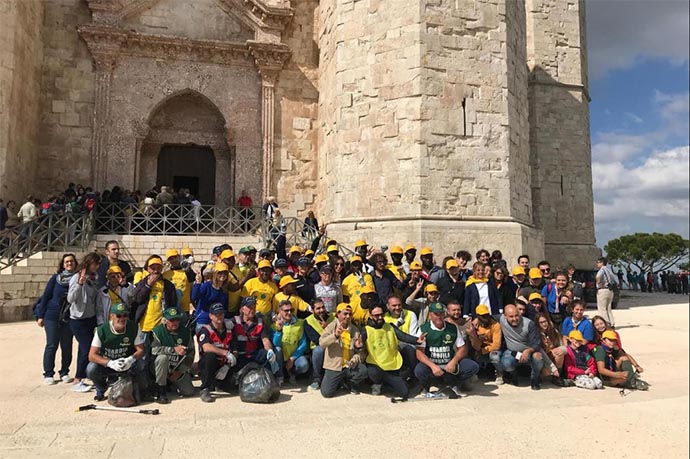 castel del monte legambiente puliamo il mondo