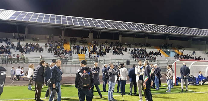 Andria: dopo otto anni riapre lo stadio Sant’Angelo dei Ricchi – i video