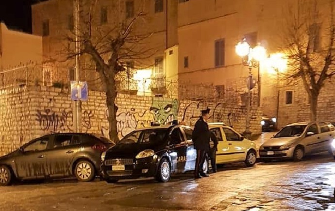 controlli polizia municipale locale andria piazza toniolo centro storico