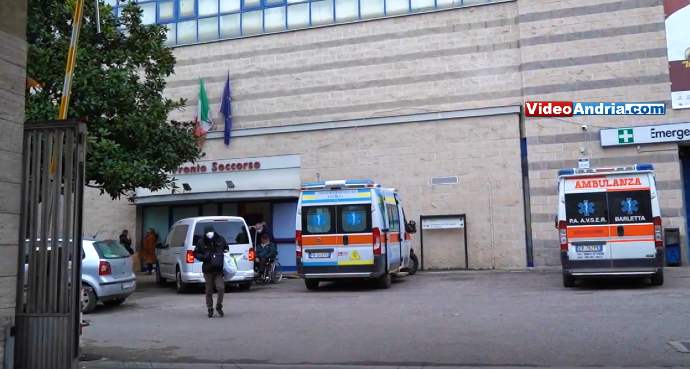 Ricoverato all’ospedale di Andria operaio precipitato durante lavori a Barletta